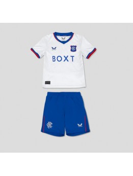 Rangers Replika Borta Kläder Barn 2024-25 Kortärmad (+ byxor)